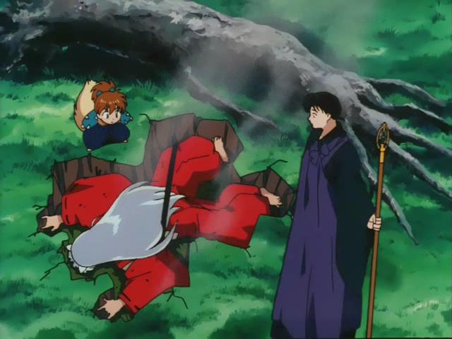 Otaku Gallery  / Anime e Manga / Inu-Yasha / Screen Shots / Episodi / 023 - La voce di Kagome e il bacio di Kikyo / 218.jpg